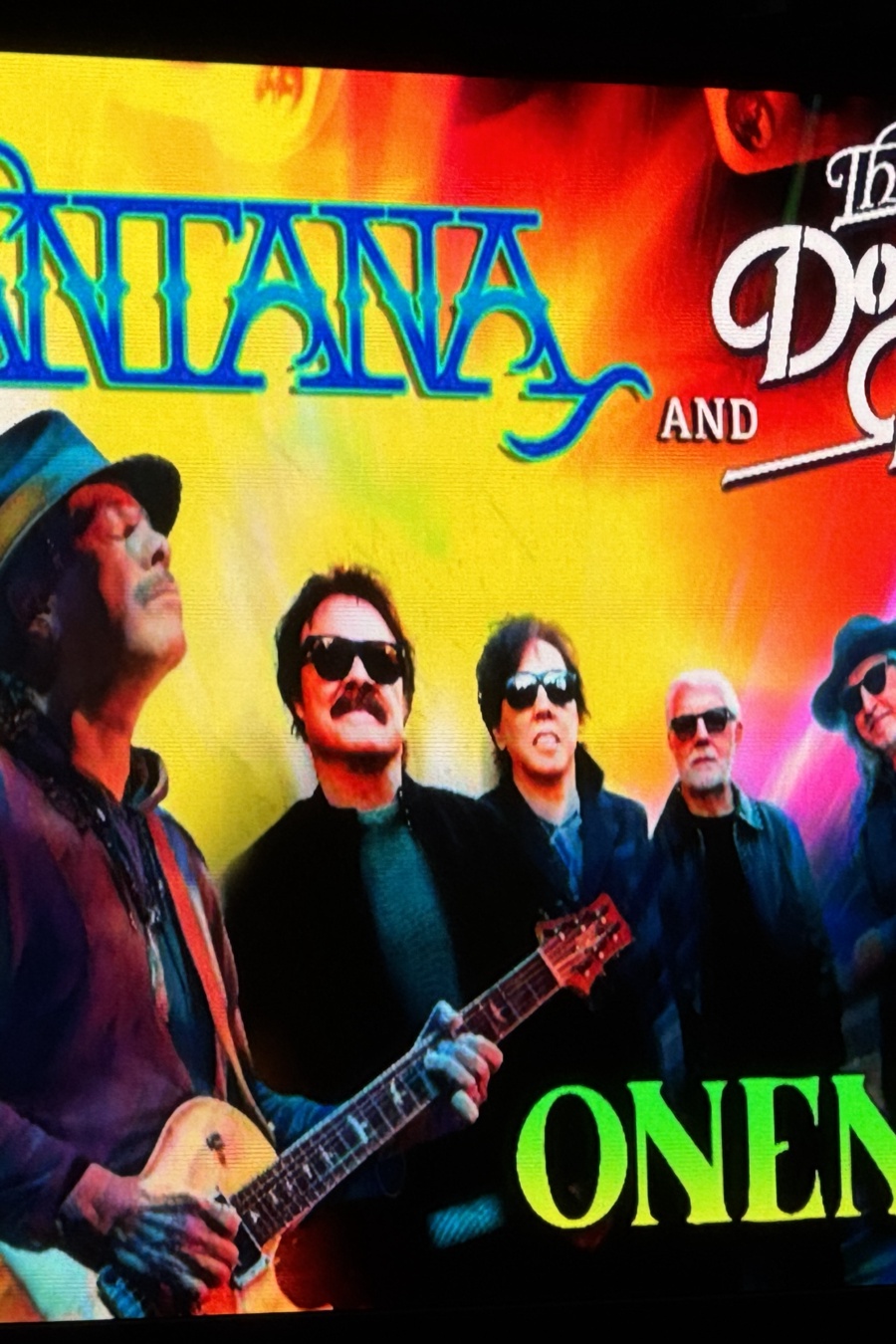 Santana concert photo